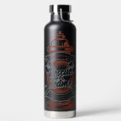 Bouteille D'eau Equipe de Secourt de pompier AJOUTER UN NOM À L'Hy (Droite)