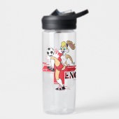 Bouteille D'eau Équipe Lola Bunny Angleterre Graphique de football (Gauche)