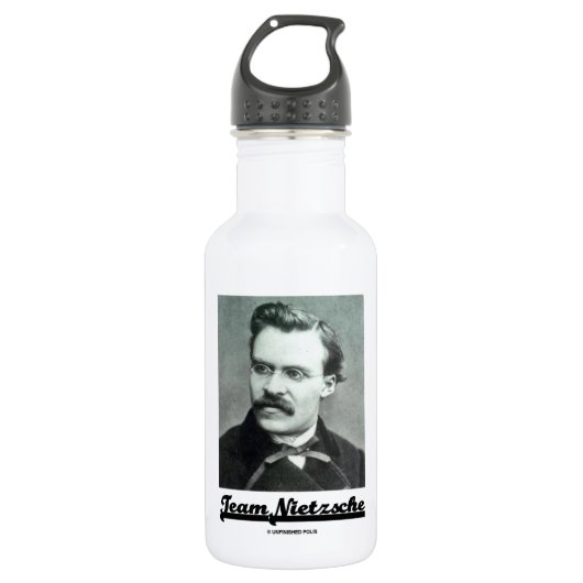 Bouteille D'eau Équipe Nietzsche (Friedrich Nietzsche) (Devant)