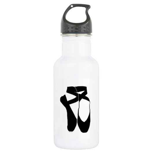 Bouteille D'eau Équipe Pointe Ballet Midnight Black (Devant)