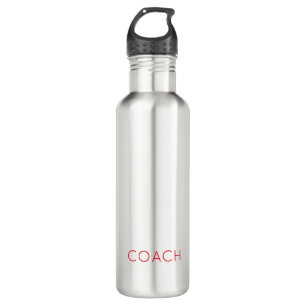 Bouteille D'eau Équipe sportive Spirit Life School COACH Red