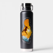 Bouteille D'eau Escalade rock | (Arrière)