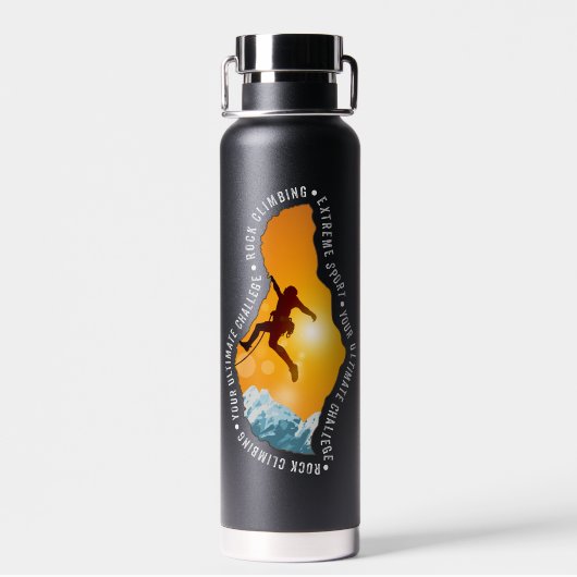 Bouteille D'eau Escalade rock | (Arrière)