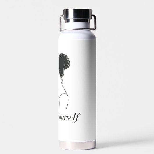 Bouteille D'eau ☕ Espresso Yourself 💭 (Arrière)