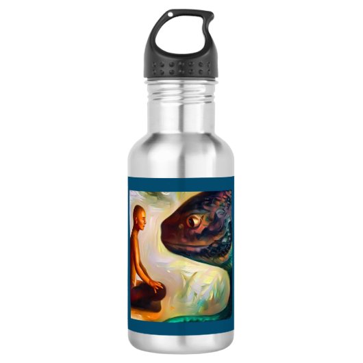 Bouteille D'eau Esprit Animal Anaconda 1 (Devant)