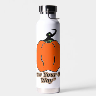 Bouteille D'eau Esprit de citrouille effrayant