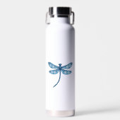 Bouteille D'eau Esprit Libellule Flocon de Neige (Avant)