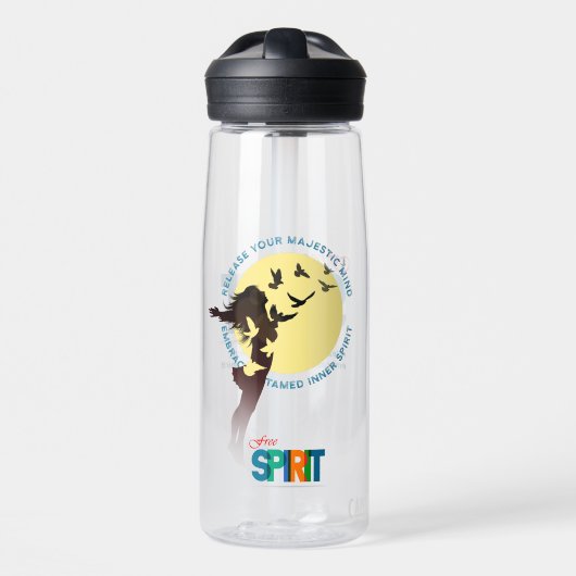 Bouteille D'eau Esprit Libre | 737ml (Avant)