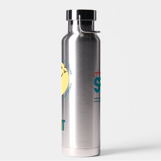 Bouteille D'eau Esprit libre | Cuivre À Thor Vide Isolé (Gauche)