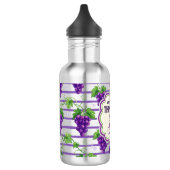 Bouteille D'eau Esprits de raisin pensent de même (Gauche)