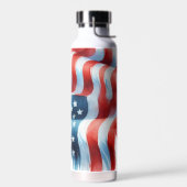 Bouteille D'eau Etats-Unis Drapeau américain Stars & Stripes Perso (Gauche)