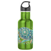 Bouteille D'eau Été de tortue marine (Devant)