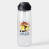 Bouteille D'eau Été sans fin | 737ml (Arrière)
