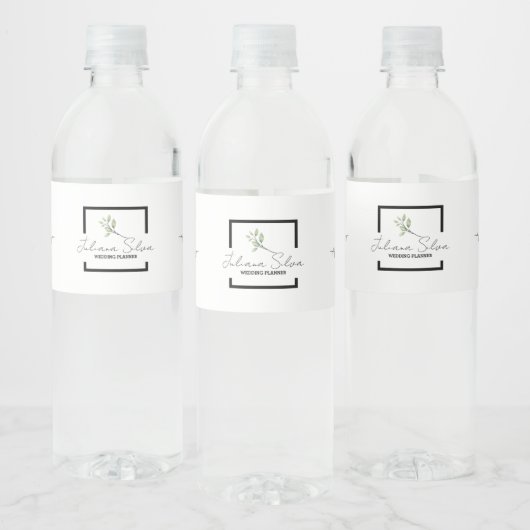 Bouteille d'eau Étiquette personnalisée (Bouteilles)