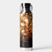 Bouteille D'eau Étoiles de Bright Orange et Gold Bokehs (Avant)