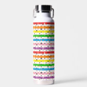 Bouteille D'eau Étoiles et bandes ! (Avant)