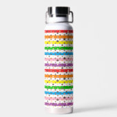 Bouteille D'eau Étoiles et bandes ! (Arrière)