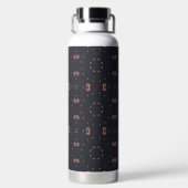 Bouteille D'eau Étoiles et motif d'engin spatial unique (Plage)