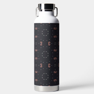 Bouteille D'eau Étoiles et motif d'engin spatial unique