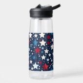 Bouteille d'eau Étoiles patriotiques (Gauche)