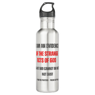 Bouteille D'eau Étrange Actes de Dieu - nsppd