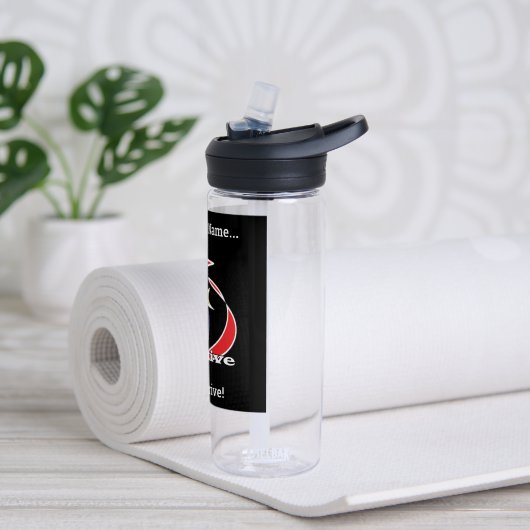 Bouteille D'eau Être actif et prospérer (Yoga)