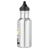Bouteille D'eau Être différent drôle drôle de design de chat funky (Droite)
