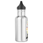 Bouteille D'eau Être différent drôle drôle de design de chat funky (Gauche)