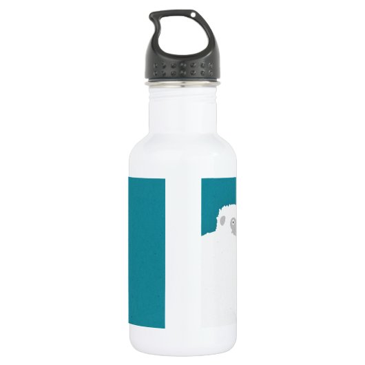Bouteille D'eau Étreinte de yeti (Dos)