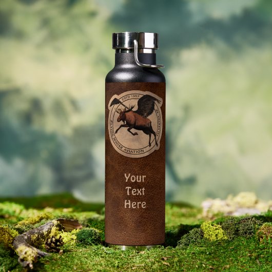Bouteille D'eau Étui pour iPhone Case-Mate avec patch Aviation Fly (Extérieur (pivotée))
