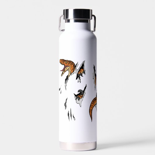 Bouteille D'eau Évasion de vélociraptor (Avant)