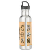 Bouteille D'eau "Excellence sportive" (Dos)