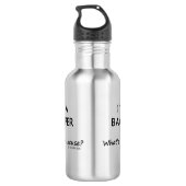 Bouteille D'eau Excusez Bagpiper (Dos)