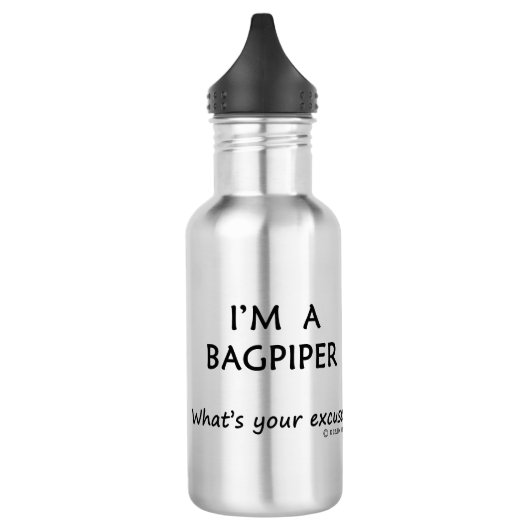 Bouteille D'eau Excusez Bagpiper (Gauche)