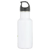 Bouteille D'eau EXÉCUTION DE LA MARCHE VERTE (police OMBRÉE) (Dos)