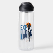 Bouteille D'eau Exploration de la nature | 25oz (Arrière)