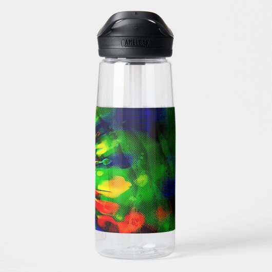 Bouteille D'eau Explosion arc-en-ciel (Arrière)