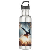 Bouteille D'eau Explosion de rupture galactique dans l'espace prof (Devant)