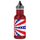 Bouteille D'eau Explosion de soleil patriotique (Droite)