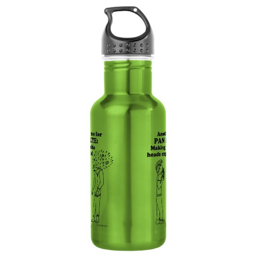 Bouteille D'eau Explosion de Zombie de la Flûte Pan (Dos)