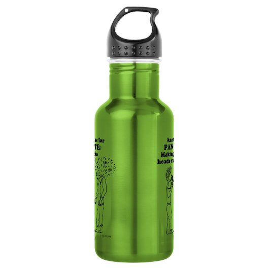 Bouteille D'eau Explosion de Zombie de la Flûte Pan (Devant)