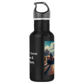 Bouteille D'eau Express de canyon de cuivre (Dos)