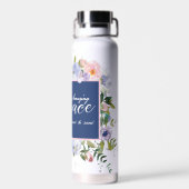 Bouteille D'eau Extraordinaire grace florale (Arrière)