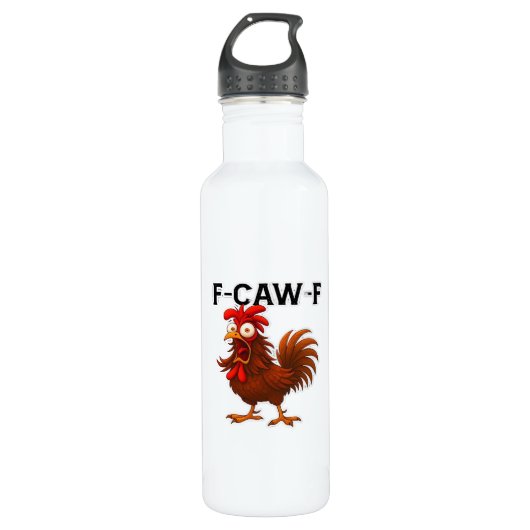 Bouteille D'eau F-Caw-F Chicken Classic (Devant)
