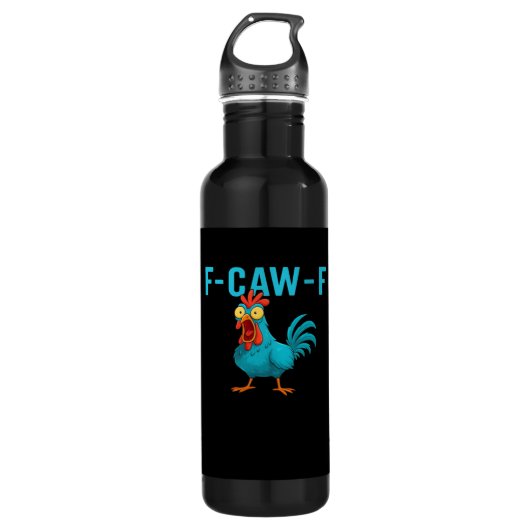 Bouteille D'eau F-Caw-F-Chicken Essential Classic Style (Devant)