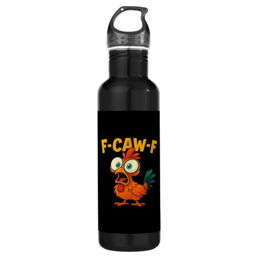 Bouteille D'eau F-Caw-F Chicken Essential Creative Casual (Devant)