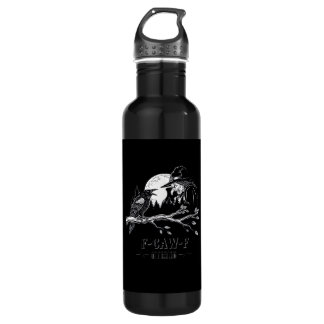 Bouteille D'eau F-Caw-F Crow Halloween Witch F-Caw-F