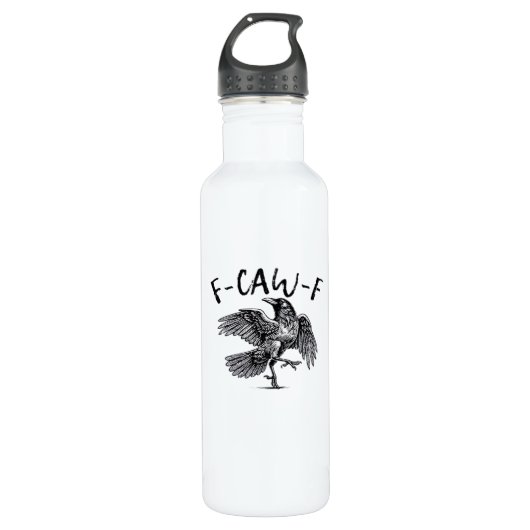 Bouteille D'eau F Caw F Crow Retro Classic Style (Devant)