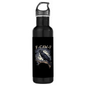 Bouteille D'eau F Caw F Funny Bird Crow Creative Casual Design (Devant)