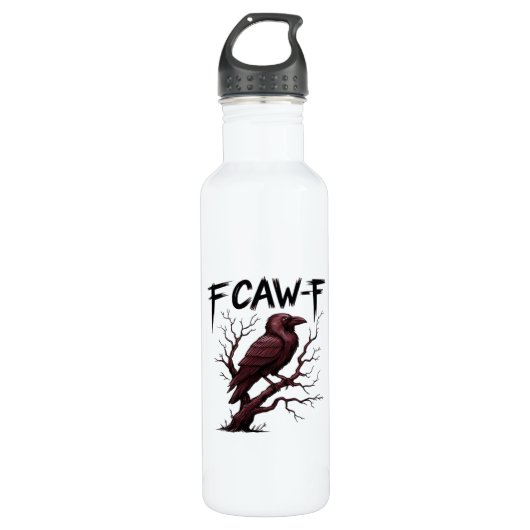 Bouteille D'eau F-Caw-F Raven Classic (Devant)